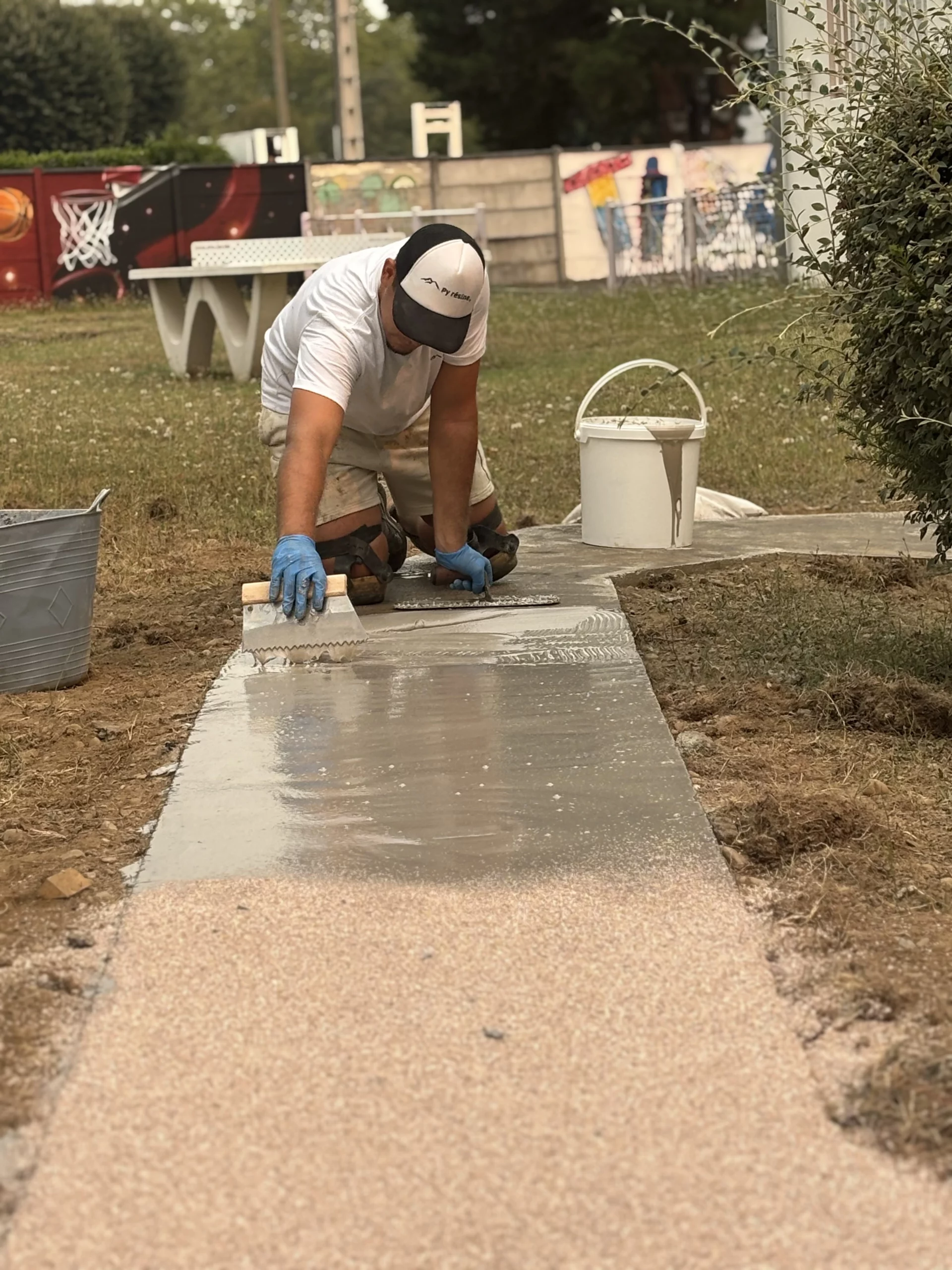 Sol antidérapant Pau (64) Accès PMR