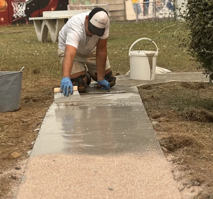 Sol antidérapant Pau (64) Accès PMR